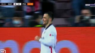 Fiesta alemana en el Camp Nou: gol de Kostić para el 3-0 del Frankfurt vs. Barcelona por Europa League