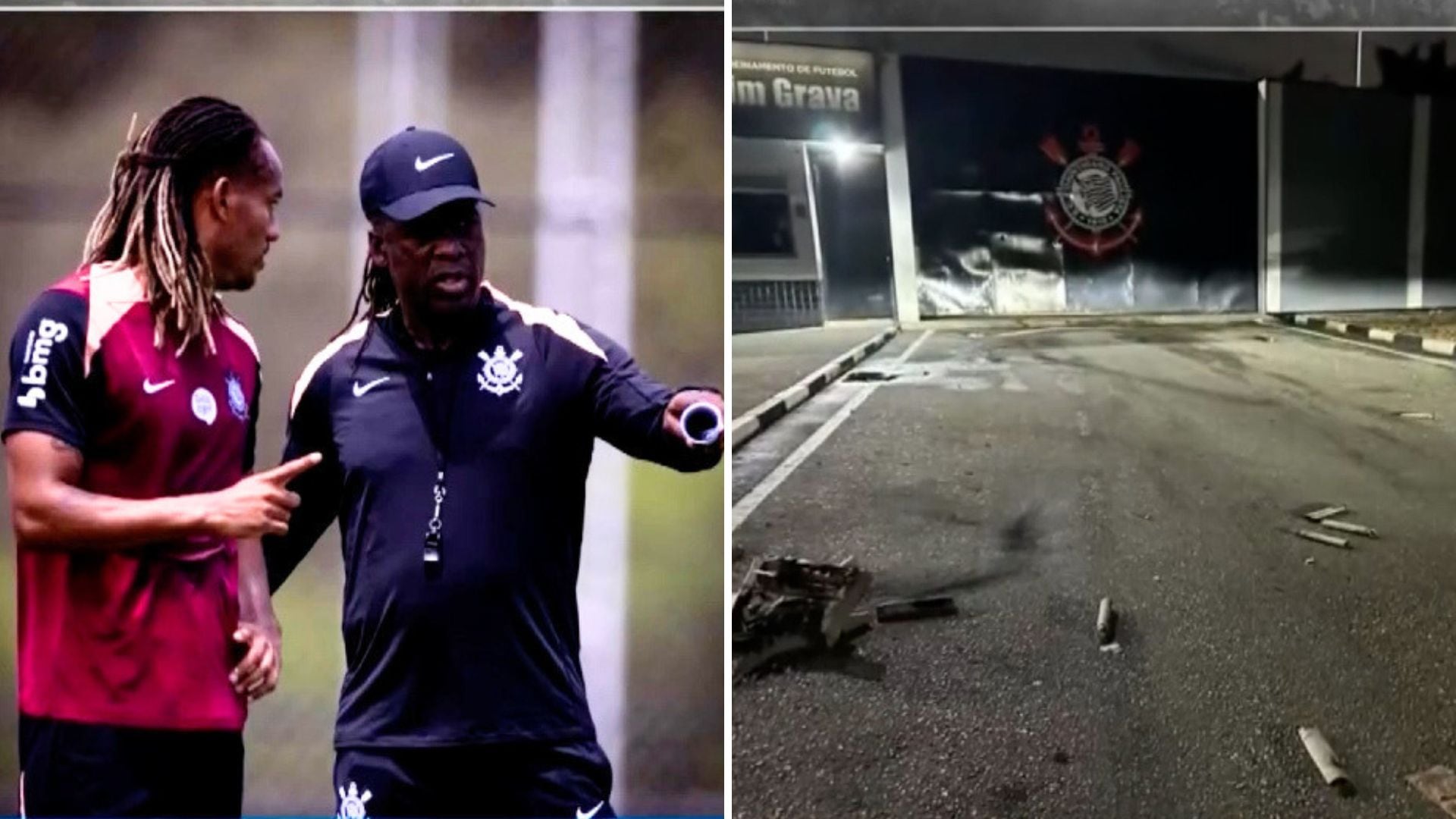 Primer entrenamiento de Seedorf en medio de crisis
