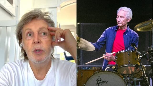 Paul McCartney conmueve las redes sociales con su mensaje de despedida a Charlie Watts  | VIDEO   