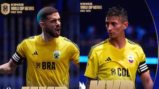 Colombia vs. Brasil (2-6) por final de Kings World Cup Nations