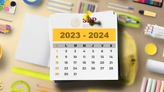 Calendario Escolar 2023-2024 de Educación Básica para México