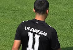 Felipe Chávez debutó con Magdeburgo: ingresó en el final, pero perdió ante Hertha BSC