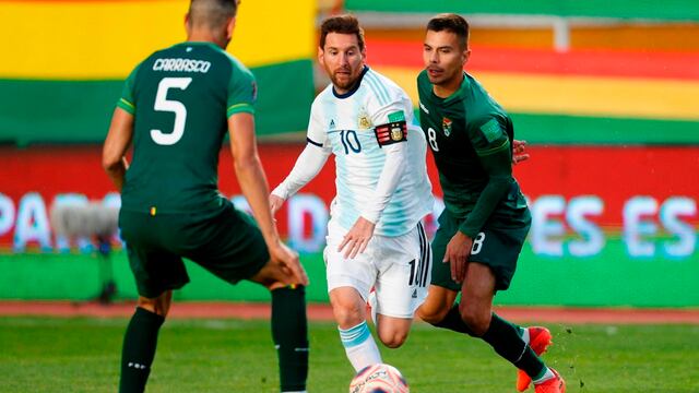 ¿En qué canal de TV ver ahora partido de Bolivia vs. Argentina?
