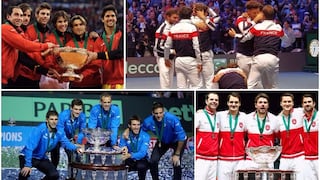 Se llevaron la 'Ensaladera de Plata': repasa a los últimos diez campeones de la Copa Davis