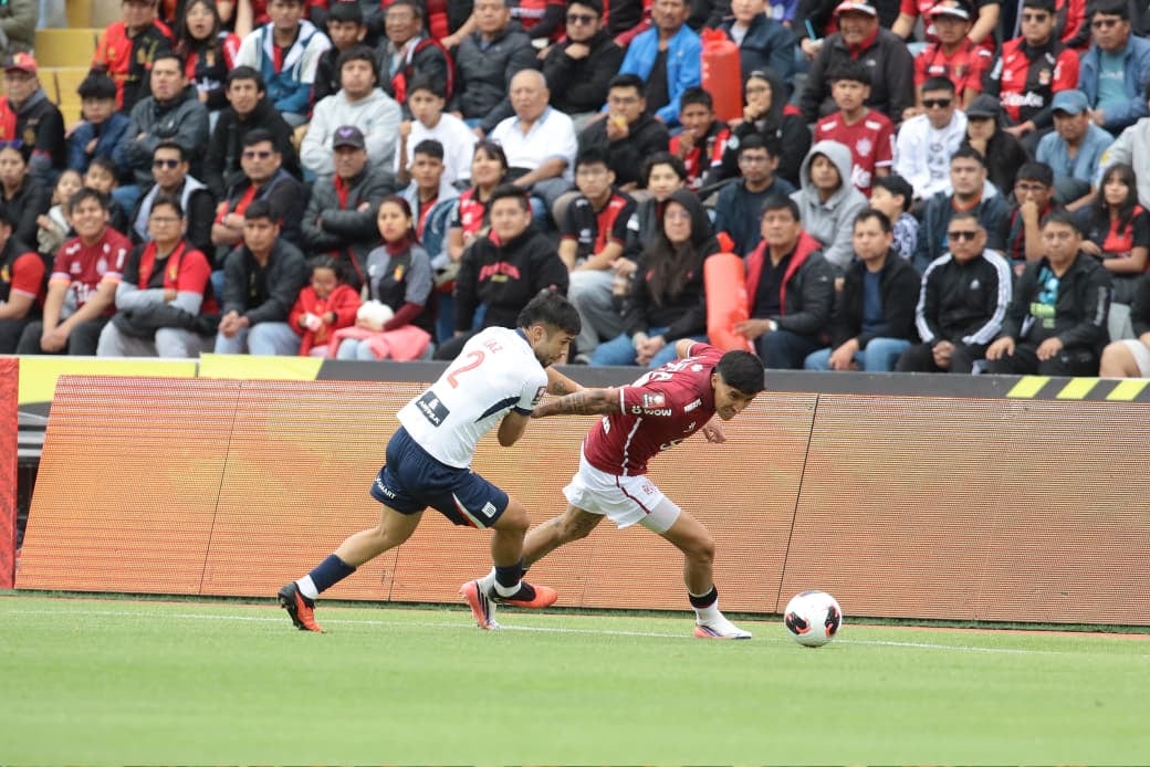 Nicolás Díaz tras el resultado ante Melgar: “Queríamos los tres puntos” (Foto: Omar Cruz)