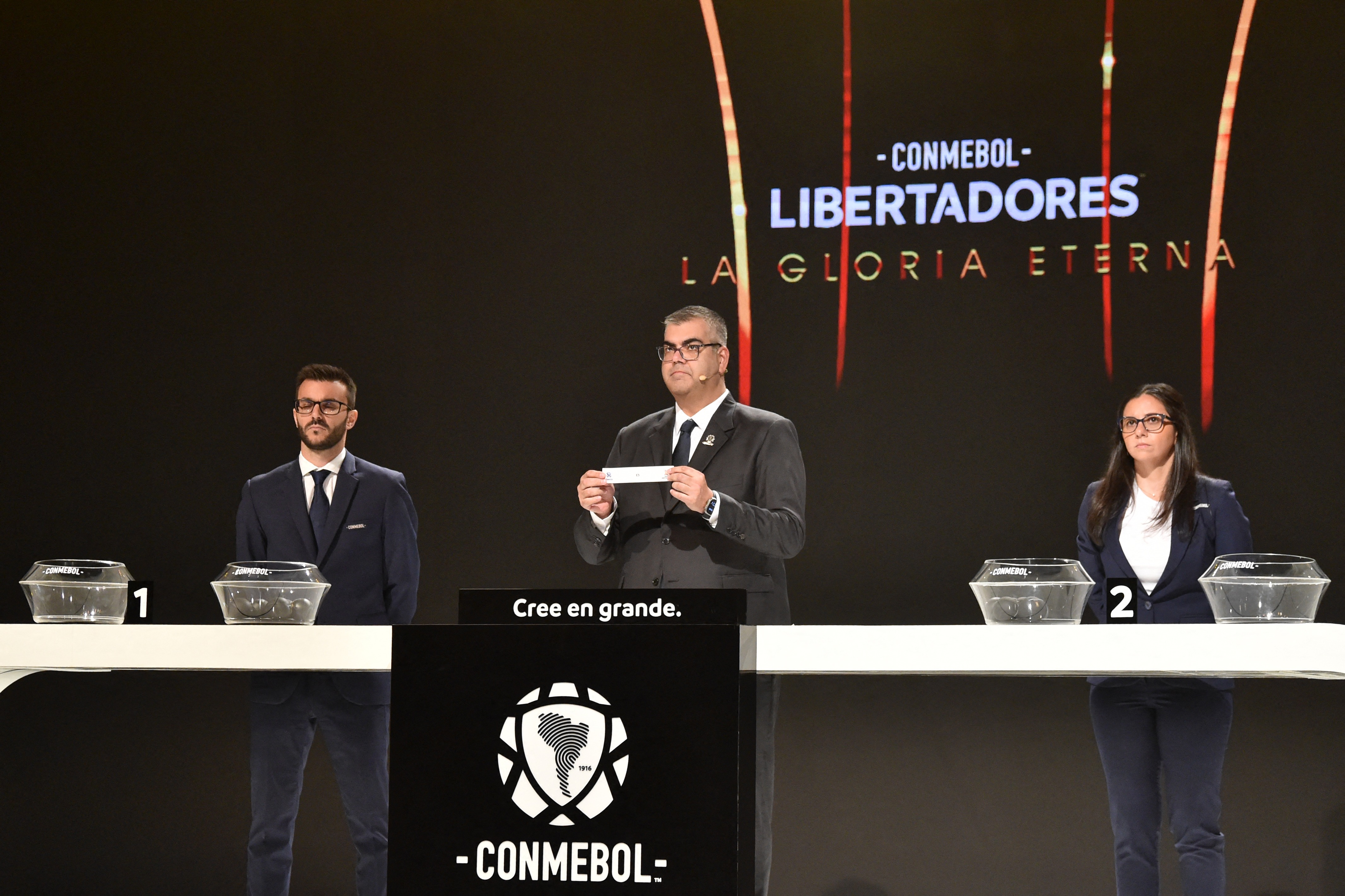 Se definieron los cruces de la fase preliminar de la Copa Libertadores 2024. (Foto: AFP)