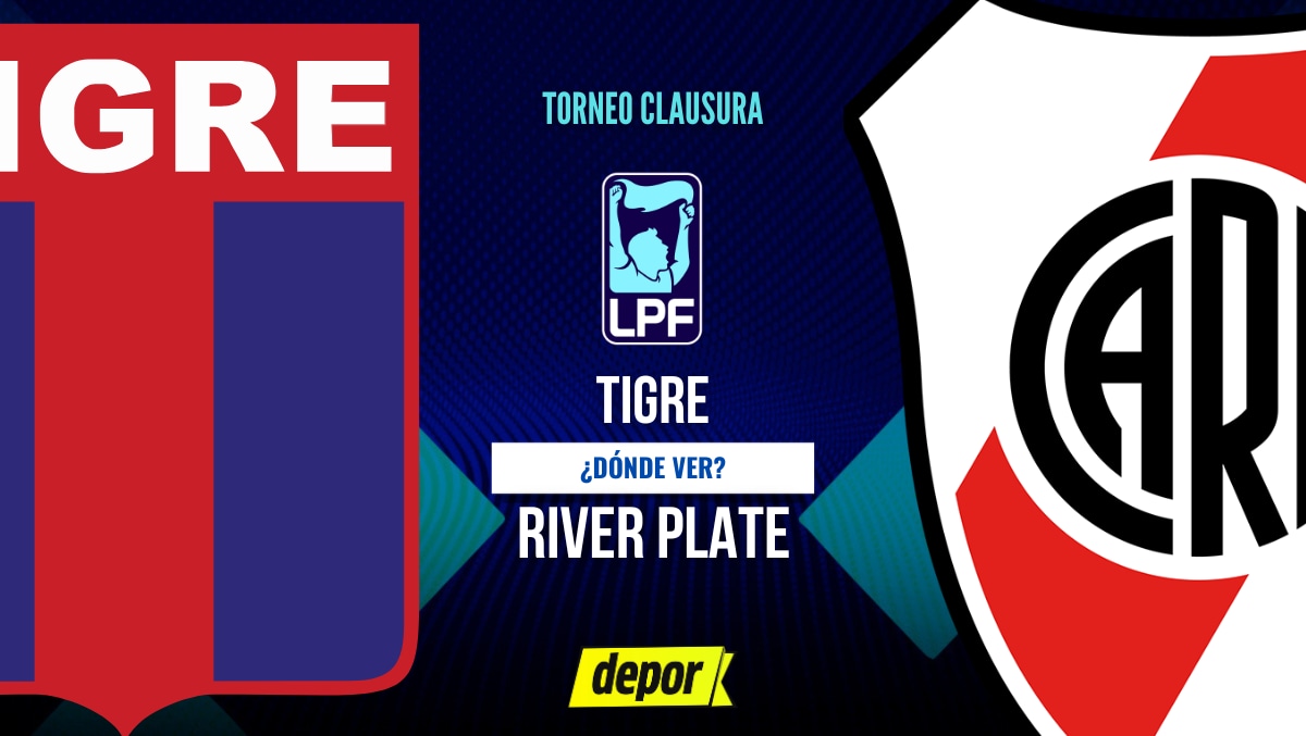 River vs. Tigre se enfrentan en la Fecha 4 del Clausura con transmisión de ESPN; DIsney Plus y TNT Sports. (Foto: composición Depor)