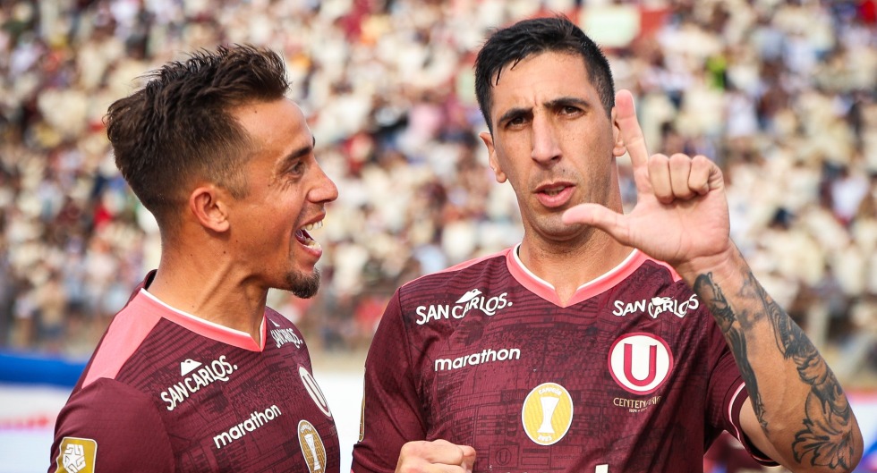 Diego Dorregaray marcó su primer gol con Universitario (Foto: prensa U)