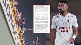 “Yo jamás me pondría por encima del club”: Ureña se pronunció sobre altercado con hinchas