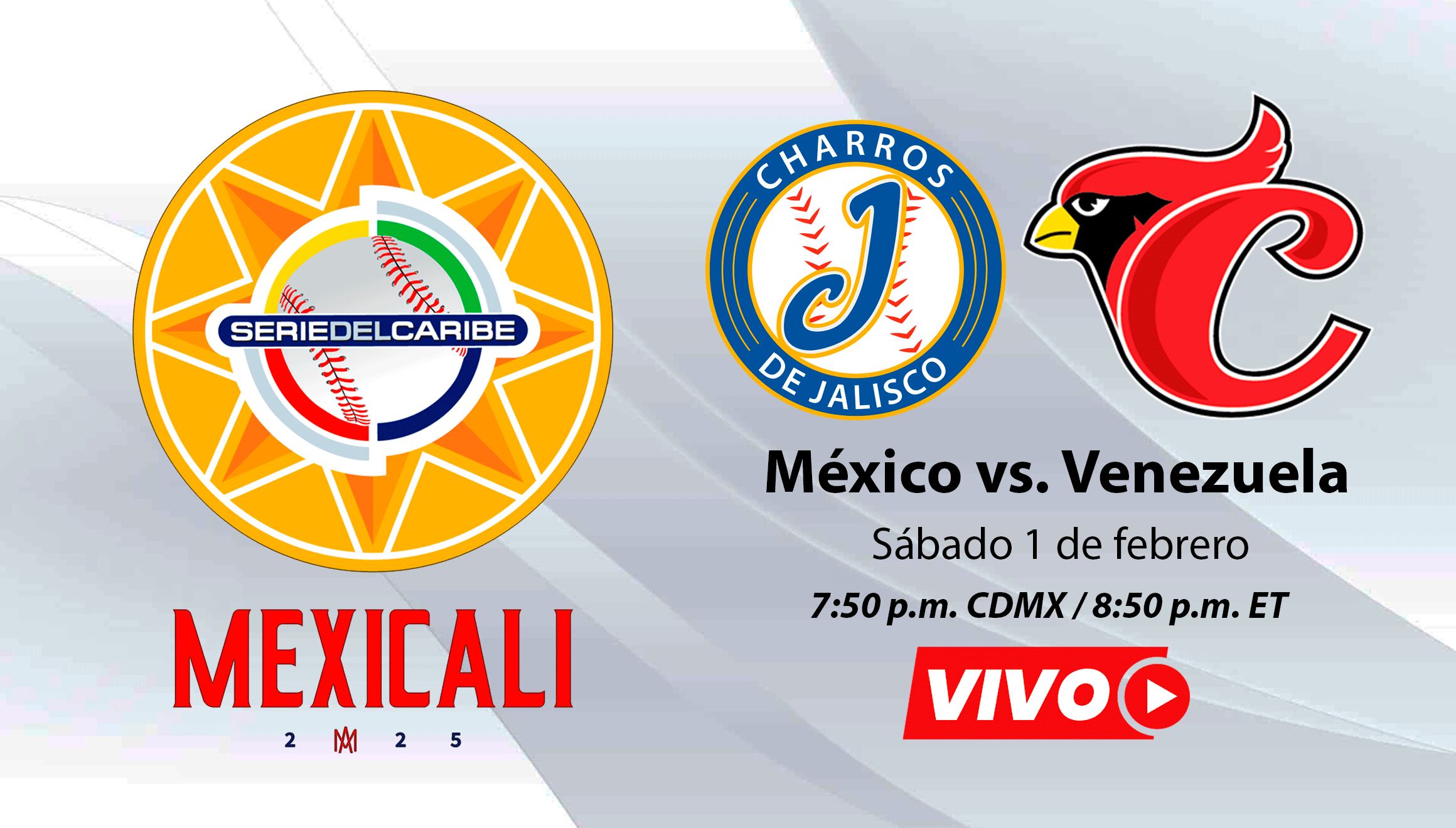 Este sábado 1 de febrero juegan México vs. Venezuela por la Jornada 2 de la Serie del Caribe 2025 en Mexicali, Baja California. (Foto: Composición Gestión Mix)