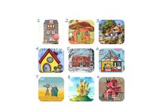 Descubre tu estado de ánimo actual eligiendo la casa que más te guste en este test visual