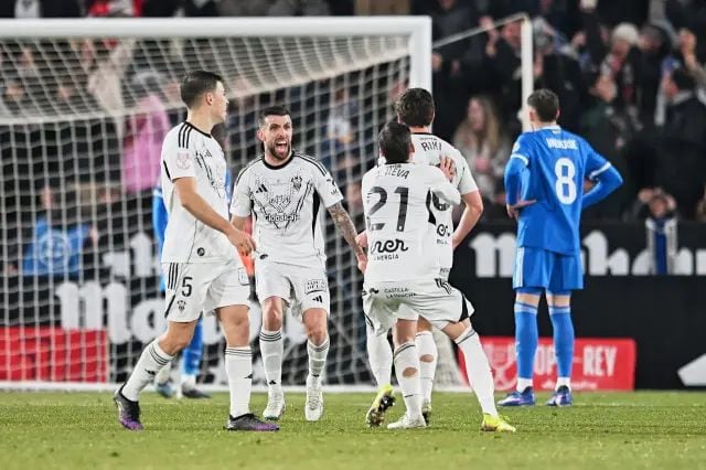 Albacete eliminó en la ronda previa a Real Madrid. (Foto: Heraldo)
