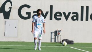 Juan Diego Gutiérrez generó un penal en el último minuto en su debut en Suecia [VIDEO]