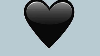 No significa tristeza: conoce qué es el corazón negro en WhatsApp