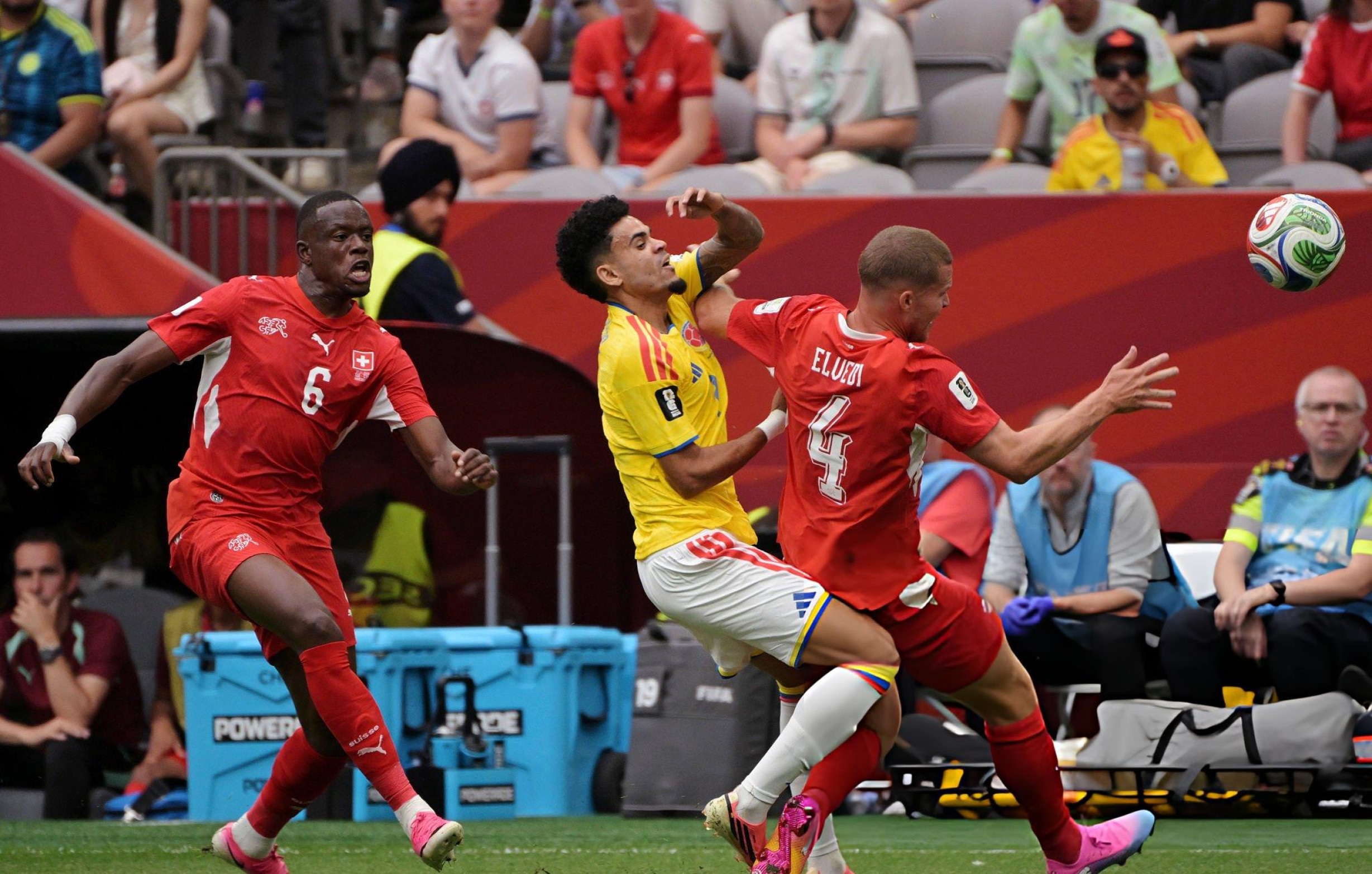 Colombia vs. Suiza se enfrentan por los octavos de final del Mundial 2026. (Foto: Getty Images)