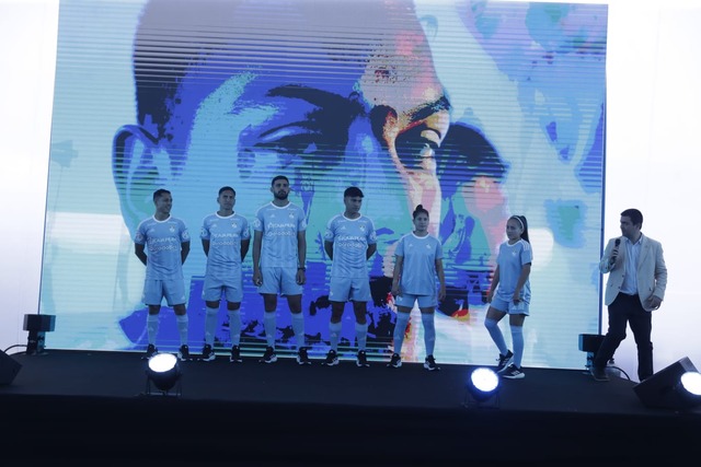 Presentación de camiseta del equipo Sporting cristal por sus 86 años. (Foto: Hugo Pérez / @photo.gec)