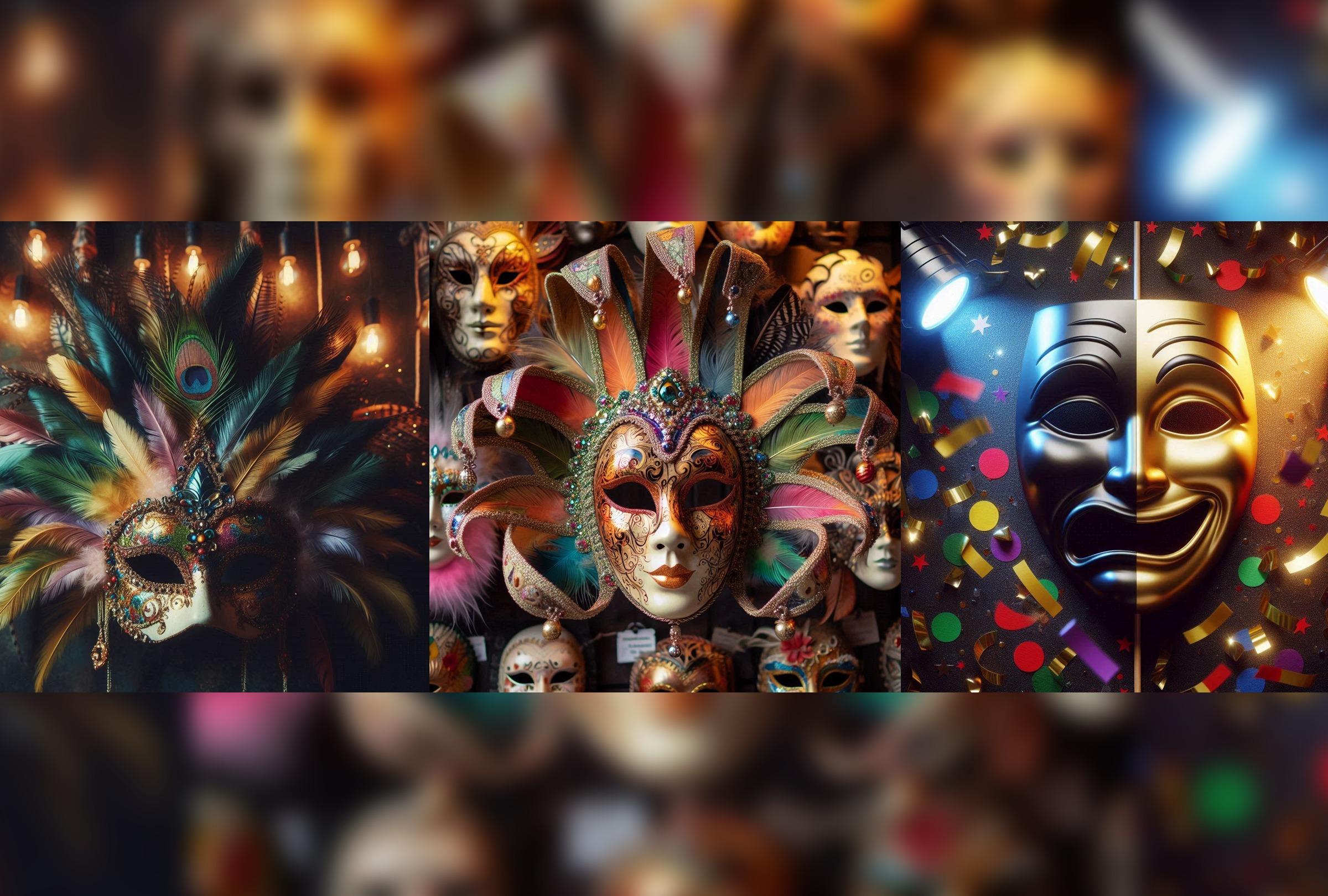 Test visual: la máscara que elijas te ayudará a desvelar si eres de los que guardan secretos (Foto: Depor)