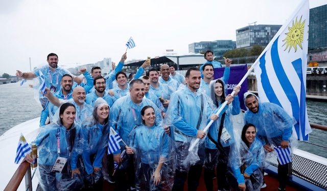 Las mejores imágenes de la inauguración de los Juegos Olímpicos Paris 2024. (Foto: Getty Images).