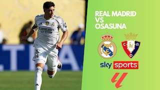 SKY Sports transmitió Real Madrid vs. Osasuna por LaLiga 2025