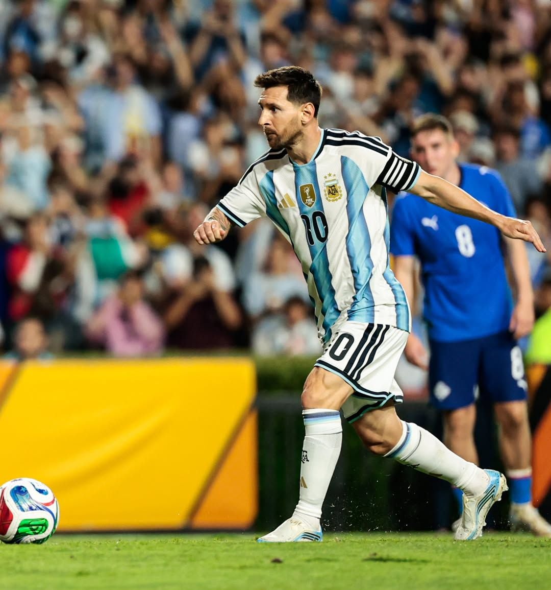 Messi tuvo minutos en el último amistoso ante Islandia. (Foto: AFA)