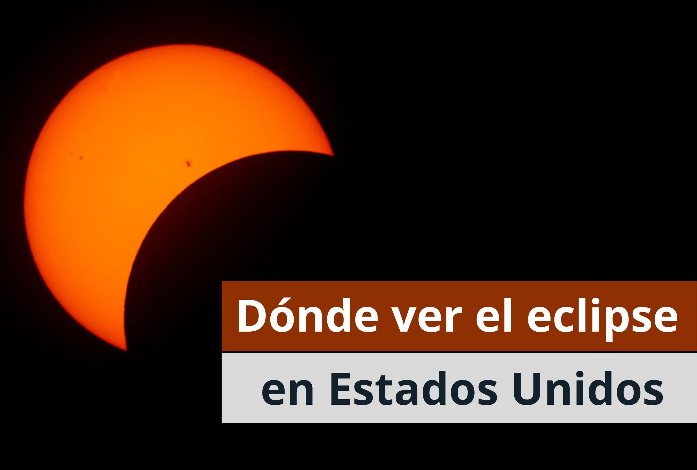 Conoce en qué estados de Estados Unidos se podrá ver y horarios para seguir la trayectoria del eclipse solar este miércoles 12 de agosto. (Foto: Adam J. Dewey / AFP)