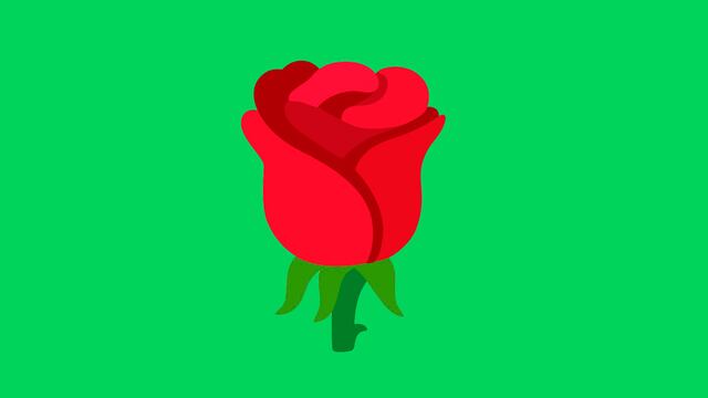 Aquí te explico qué significa el emoji de la rosa roja en WhatsApp
