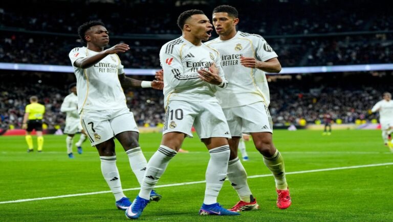 Los blancos buscarán dar un paso a la clasificación en el partido Real Madrid vs Mónaco (Crédito: Alamy Stock Photo).