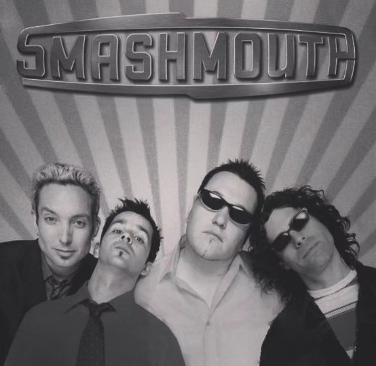 El grupo Smash Mouth en sus inicios (Foto: Smash Mouth/Instagram)