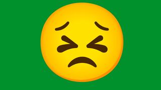 WhatsApp: qué significa el emoji de la cara perseverante en la app