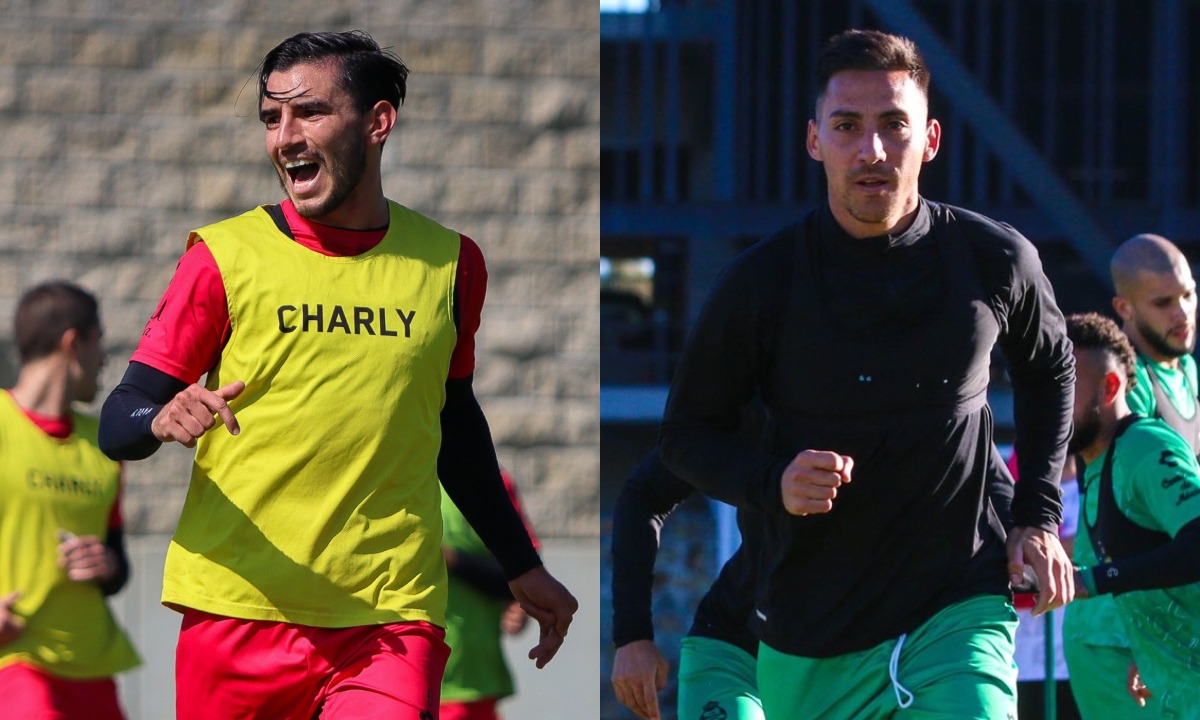 Atlas vs Santos se enfrentan este sábado en un amistoso de preparación. (Foto: Composición)