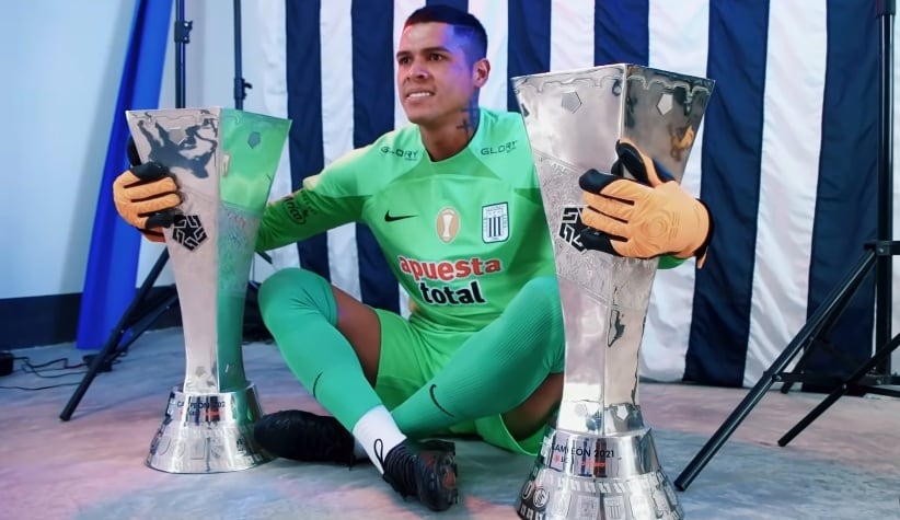 Ángelo Campos se despide del club blanquiazul. (Alianza Lima)