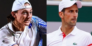 Ignacio Buse vs. Novak Djokovic se enfrentarán en un entrenamiento. (Foto: Getty Images)