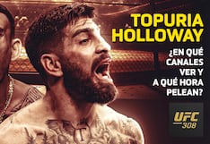 En qué canales TV ver: pelea de Topuria vs Holloway por UFC 308
