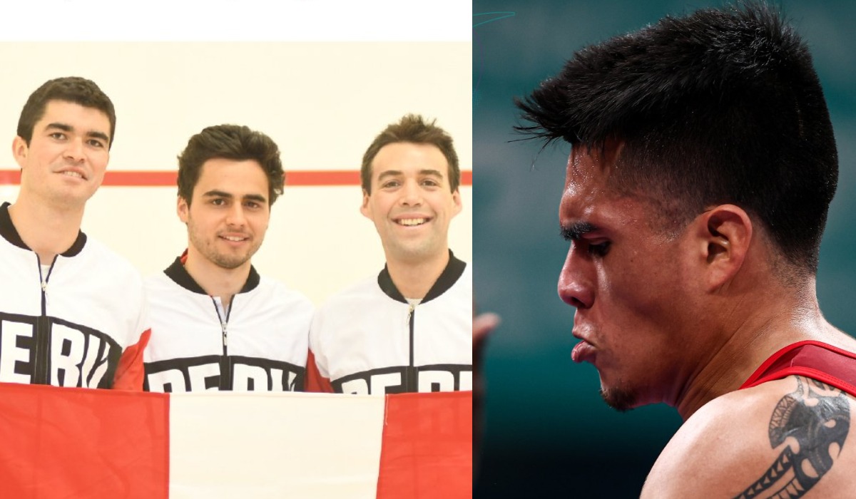 Diego Elías, Alonso Escudero, Rafael Gálvez y Nilton Soto ganaron medallas. (Foto: Composición)