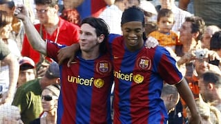 Ronaldinho sobre el ‘maracanazo’ de Argentina en la Copa América: “Estoy feliz por mi amigo Messi”