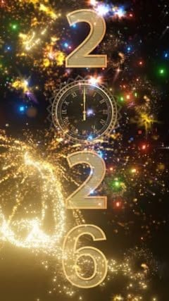 Elige una de estas 20 opciones de tarjetas para desear un ¡Feliz Año Nuevo 2026! este 31 de diciembre y 1 de enero. Compártela en todas las redes sociales. (Foto: Pinterest)