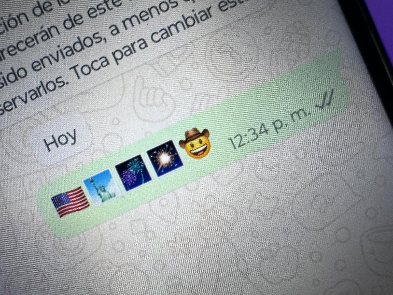 WHATSAPP | Estos son algunos emojis que puedes usar. (Foto: MAG - Rommel Yupanqui)