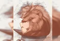 ¿Puedes encontrar al hombre oculto en el rostro de león? Solo el 1% lo consigue