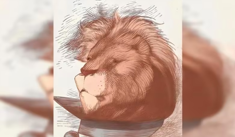 Acertijo Visual: ¿Puedes encontrar al hombre oculto en el rostro de león? Solo el 1% lo consigue (Foto: GenialGuru)