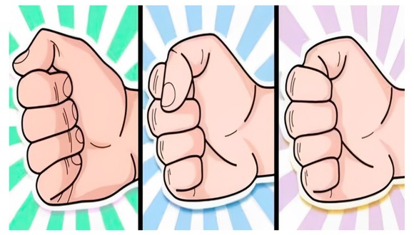 Test visual: descubre qué tipo de persona eres de acuerdo a la forma en la que cierras el puño (Foto: GenialGuru).