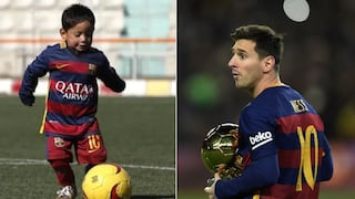 Lionel Messi: Murtaza Ahmadi ya tiene su camiseta y lo conocerá pronto