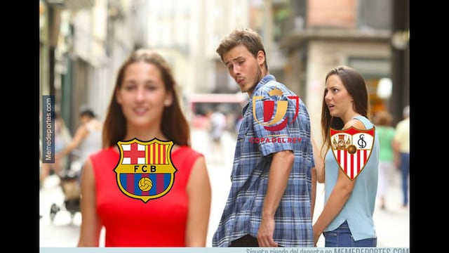 Barcelona campeón de Copa del Rey: los memes en la goleada ante Sevilla en la final [FOTOS]