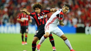 Con Paolo Guerrero: Flamengo empató 1-1 con Atlético Paranaense por el Brasileirao 2017