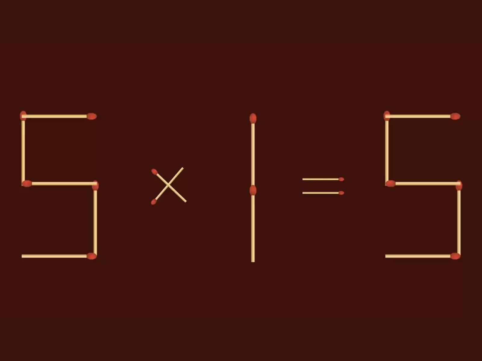 RETO VISUAL | Las cerillas que tienes que eliminar se encuentran en el número 7 y 9.