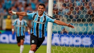 ¡El amo del gol! Hat-trick de Luis Suárez en su debut con Gremio vs. Sao Luiz [VIDEO]