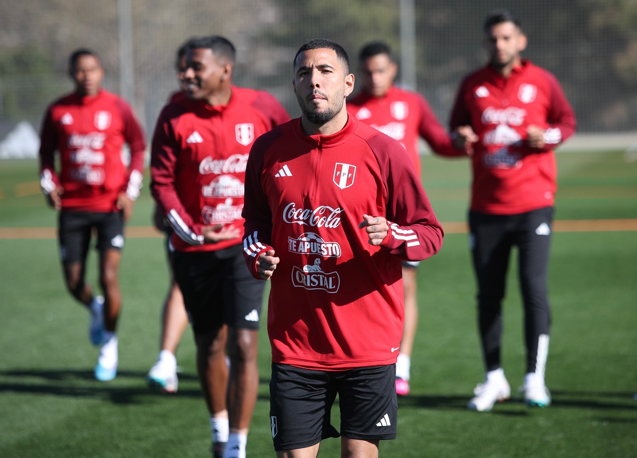 Sergio Peña precisó que el grupo de la 'bicolor' se mantiene unido ante las críticas. (Foto: FPF)