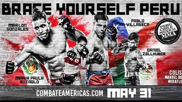 Combate Américas: repasa la cartelera completa del evento de MMA que se realizará en Perú