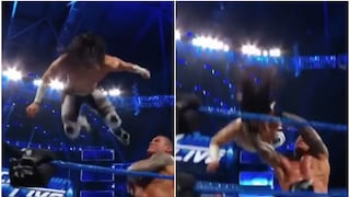 ¡A volar! Randy Orton le aplicó un 'Súper RKO' a Mustafa Ali en el SmackDown de Washington [VIDEO]