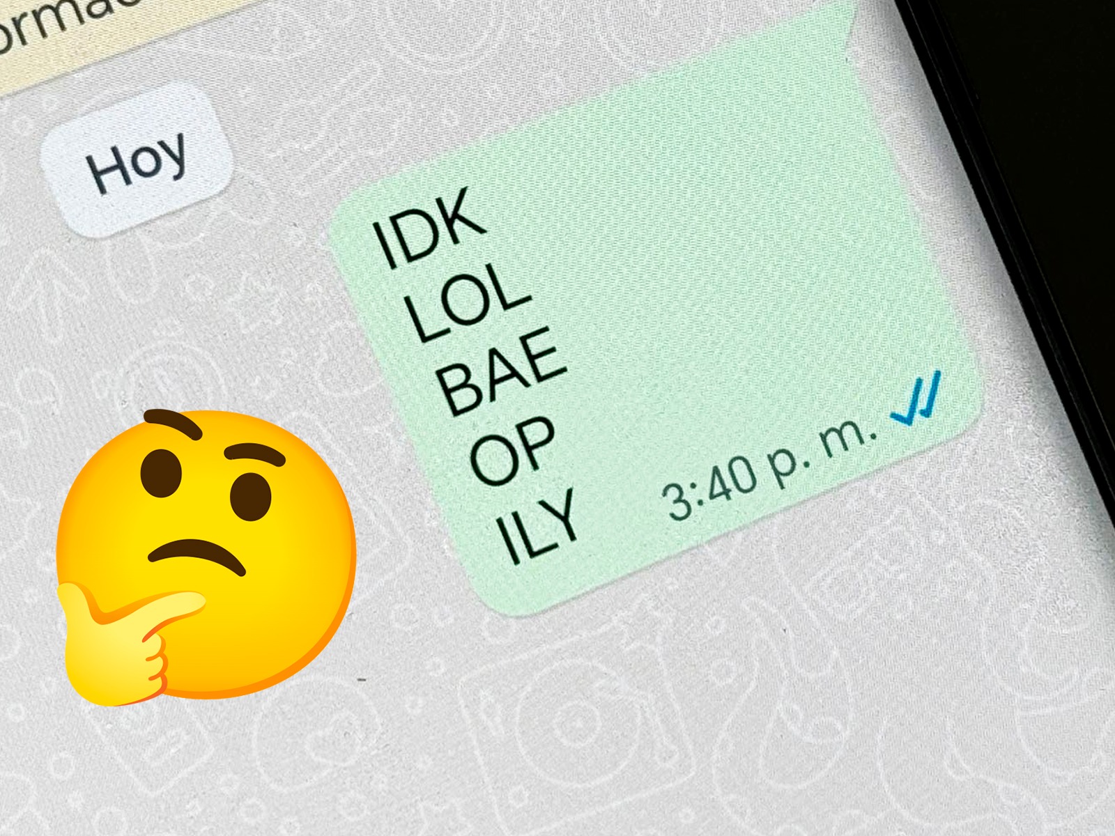 WHATSAPP | Aquí te explico qué significan realmente estos acrónimos y más en WhatsApp para que los uses con tus amigos. (Foto: MAG - Rommel Yupanqui)