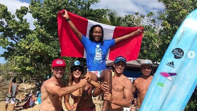 Con la bandera en alto: Mafer Reyes ganó la penúltima fecha de la Liga Mundial de longboard